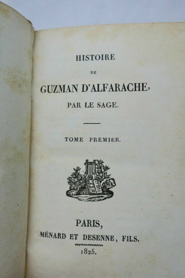 Le Sage Histoire de Guzman d'Alfarache 1825 – Image 6