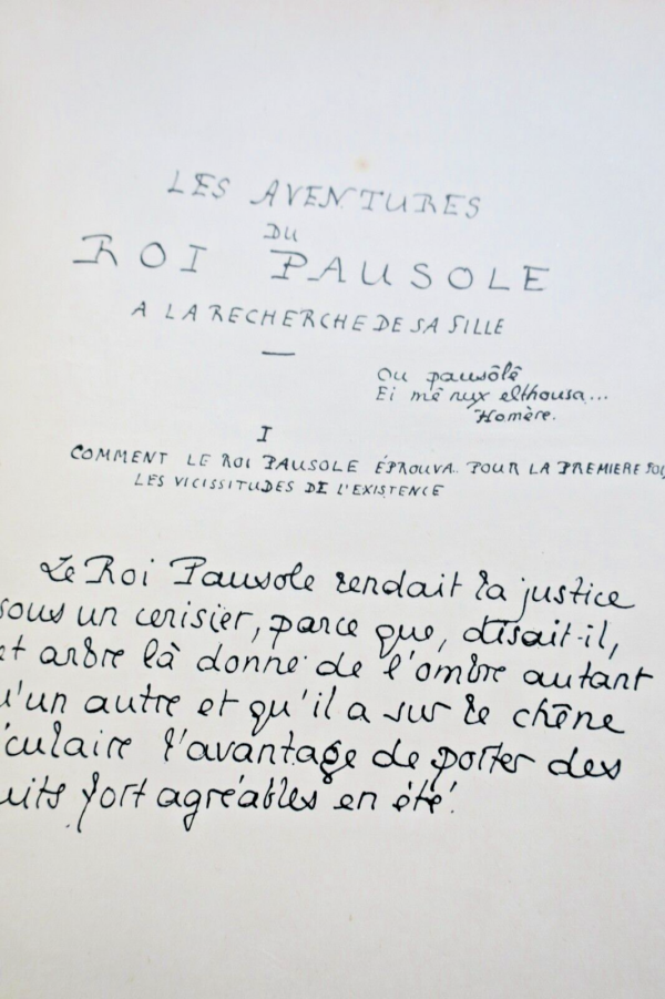 Louÿs Manuscrits de Pierre Louÿs et de divers auteurs contemporains 1926 – Image 7