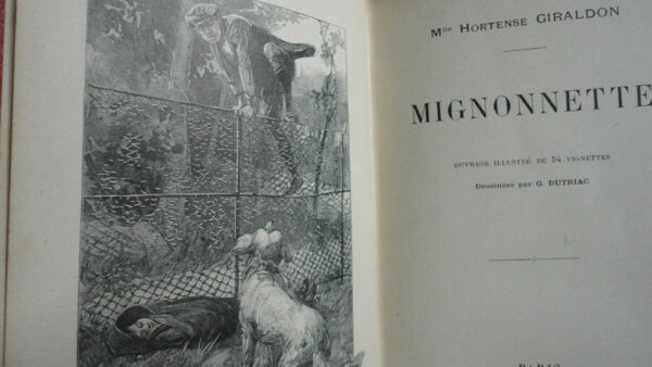 MADEMOISELLE HORTHENSE GIRALDON Mignonette.       bibliothèque rose Hachette – Image 4