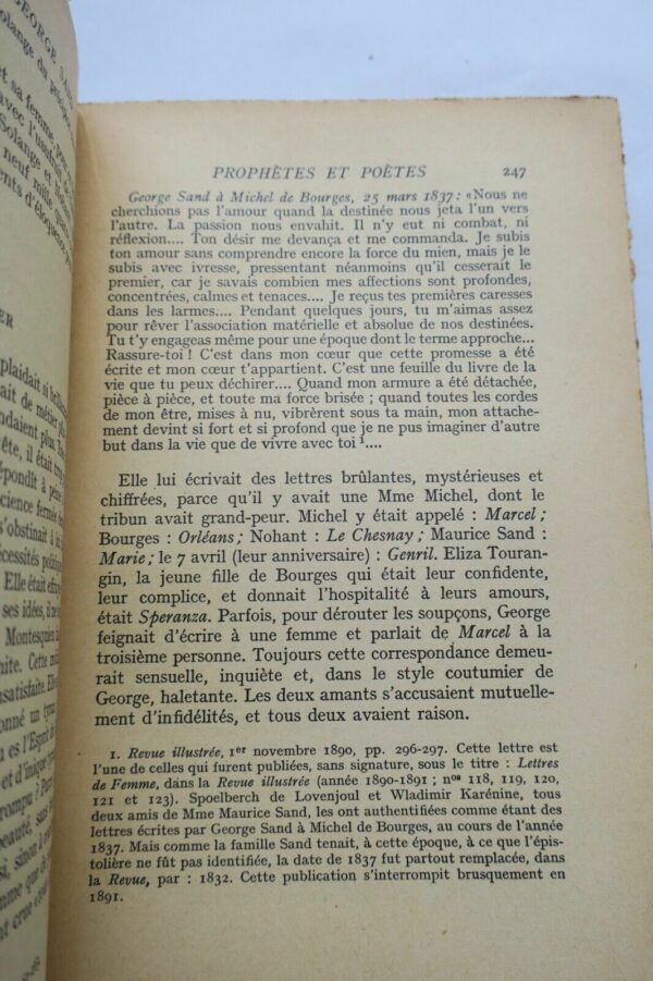 MAUROIS André. Lélia ou la vie de George Sand.  + dédicace – Image 4