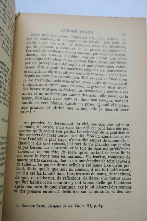 MAUROIS André. Lélia ou la vie de George Sand.  + dédicace – Image 7