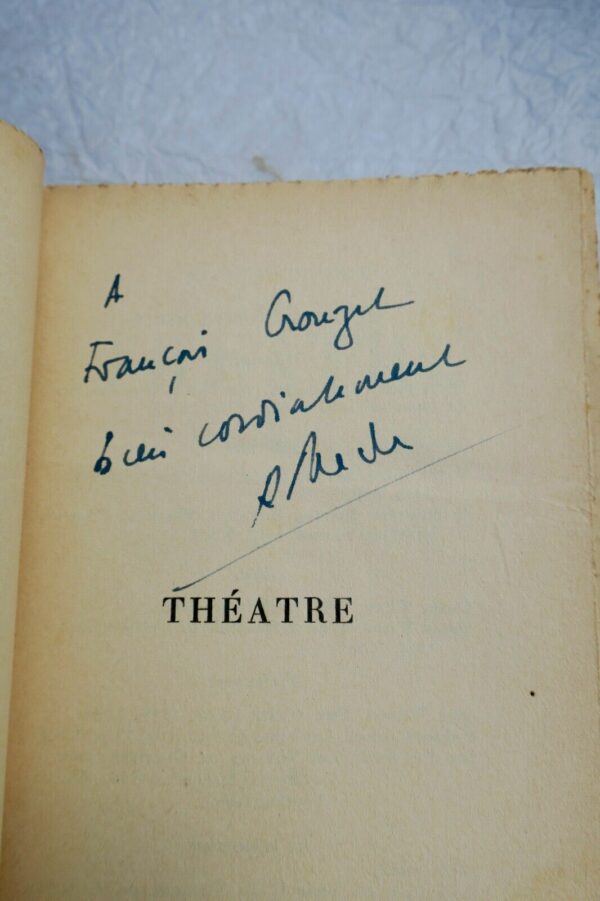 MERLE Robert. Théâtre. Tome II + dédicace – Image 8