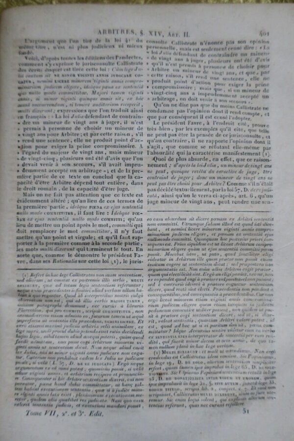 MERLIN M. Recueil Alphabétique des Questions de Droit 1827 – Image 3