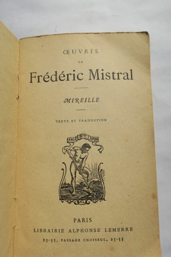 MISTRAL FREDERIC MIREILLE – Image 7