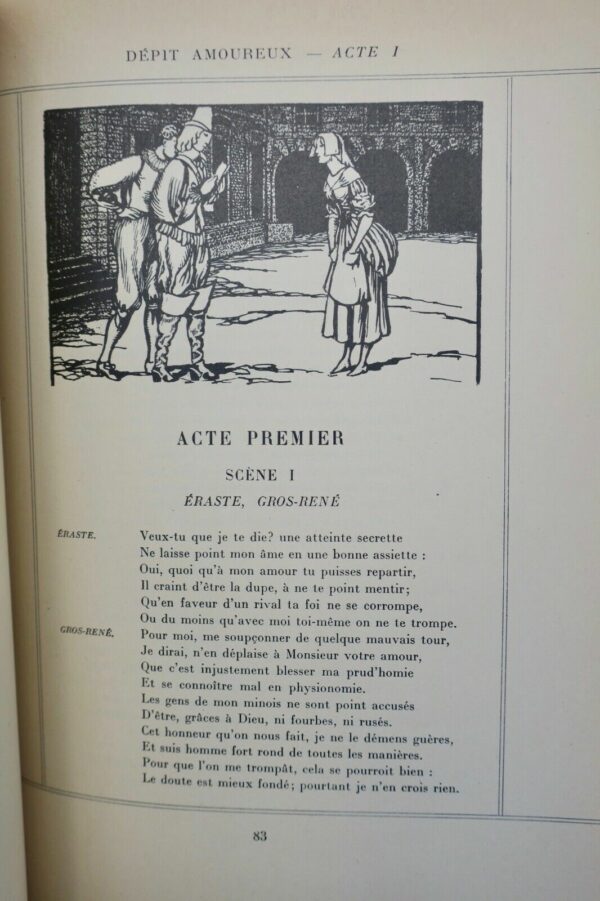 MOLIERE Théâtre de Molière dessins de G. Bruyer 1924 – Image 7