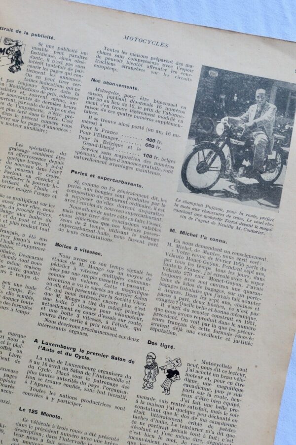 MOTOCYCLES... & Scooters cyclomoteurs 1950..1958 – Image 13