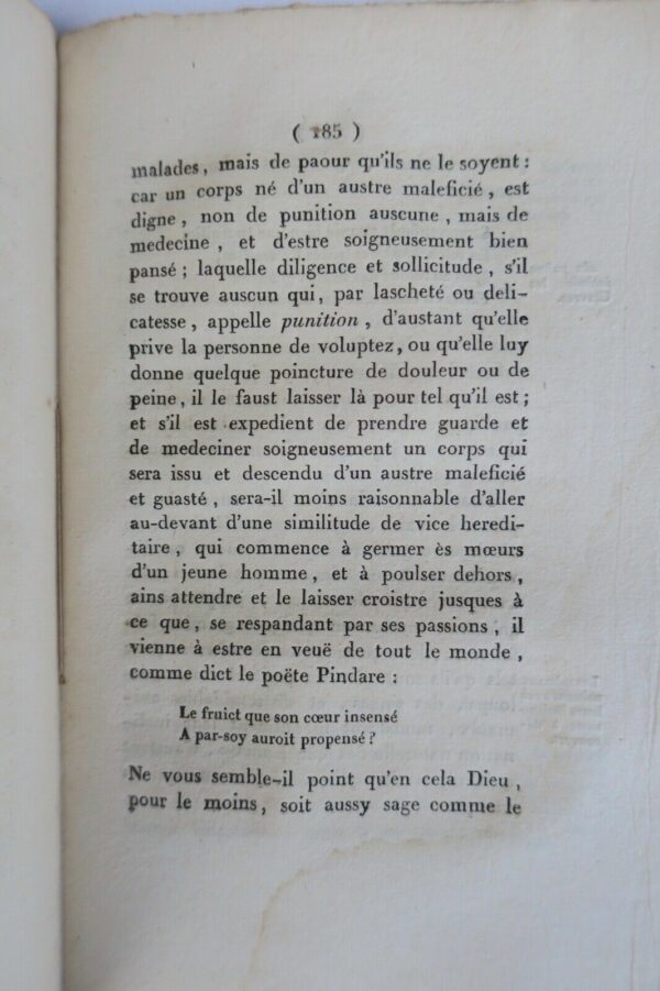 Maistre Sur les délais de la justice divine dans la punition des coupables 1816 – Image 3