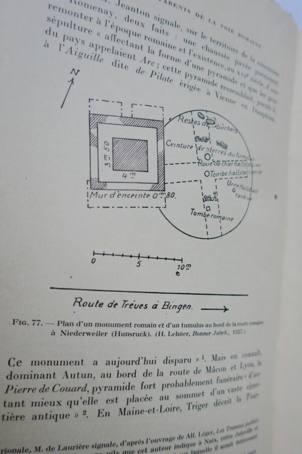 Manuel d'archéologie gallo-romaine (du sol) les routes – Image 5