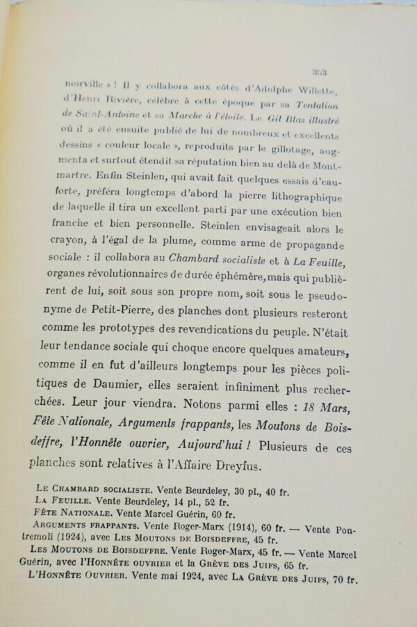 Manuel de l'amateur d'estampes des XIXe et XXe siècles 1801-1924 Loys Delteil – Image 9