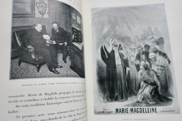 Massenet. L' Homme . Le Musicien. Illustrations et Documents Carteret 1908 – Image 16