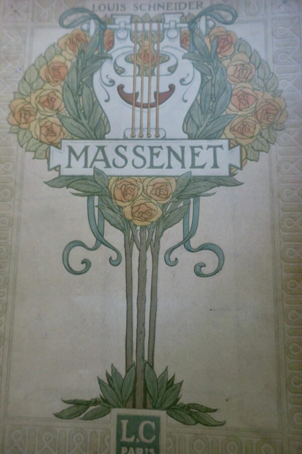 Massenet. L' Homme . Le Musicien. Illustrations et Documents Carteret 1908 – Image 20