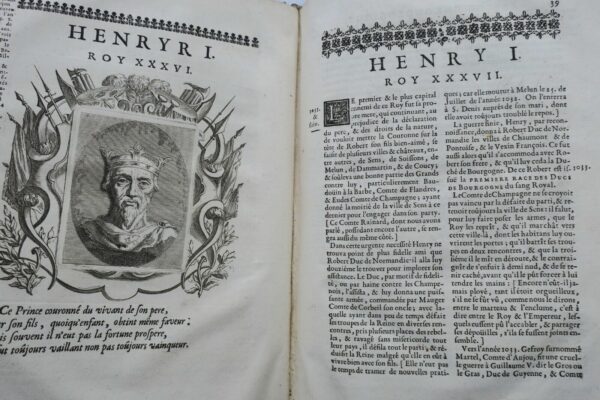 Mezeray Abrégé chronologique de l'histoire de France 1717 – Image 5