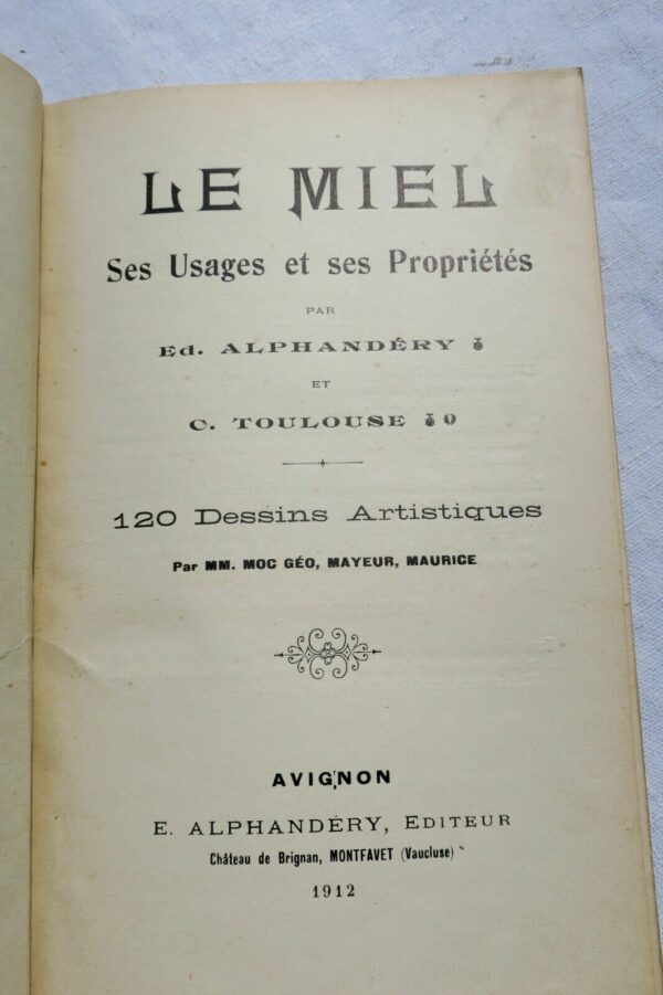 Miel le miel ses usages et ses propriétés 1912 – Image 12