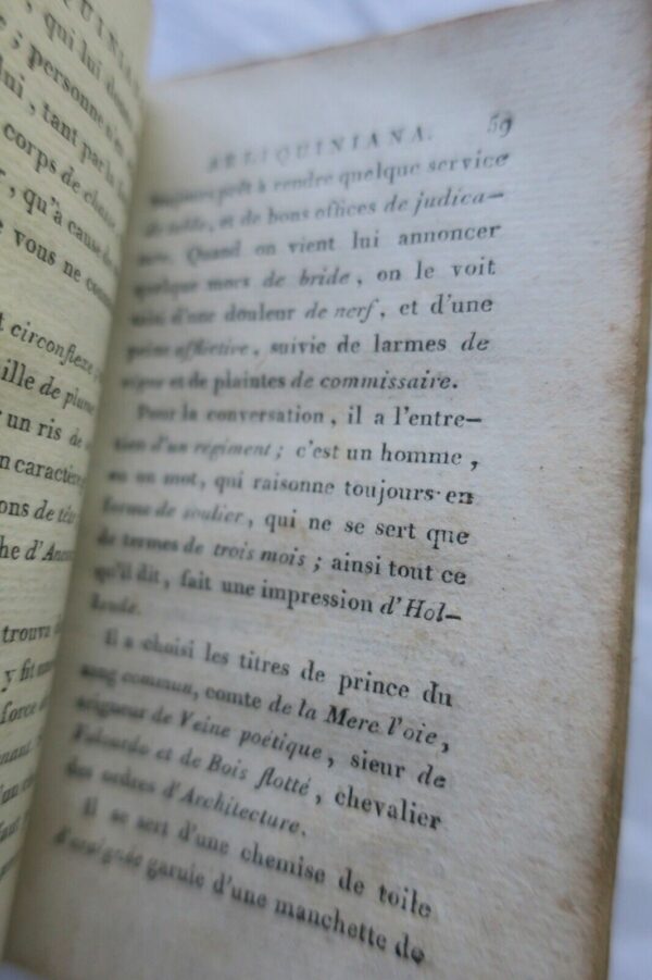 Mini ARLIQUINIANA, ou Jeux de mots de Dominique et autres..1801 – Image 7