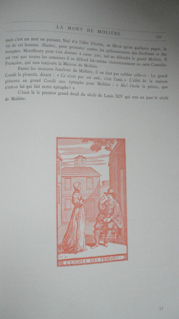 Molière sa femme et sa fille RICHEMENT ORNE HOUSSAYE (Arsène) – Image 7