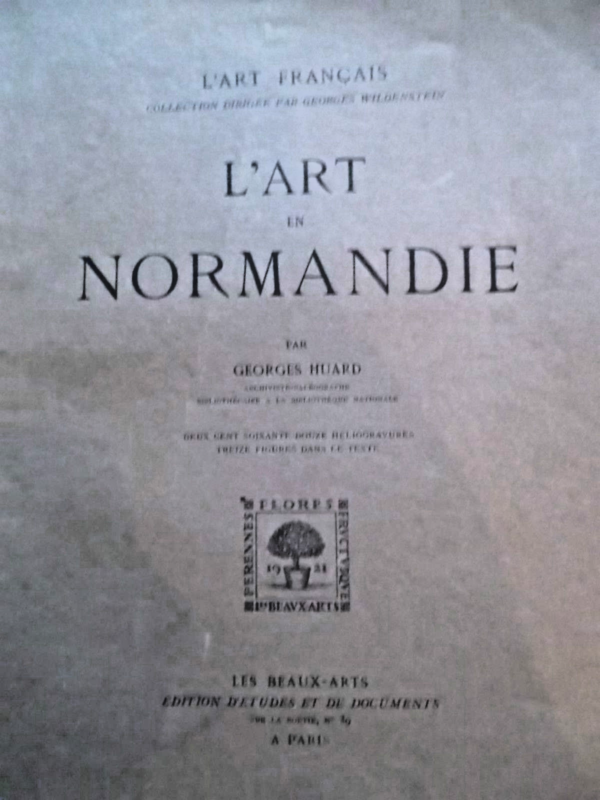 Normandie HUARD  L'Art en Normandie  SUPERBES HELIOGRAVURES