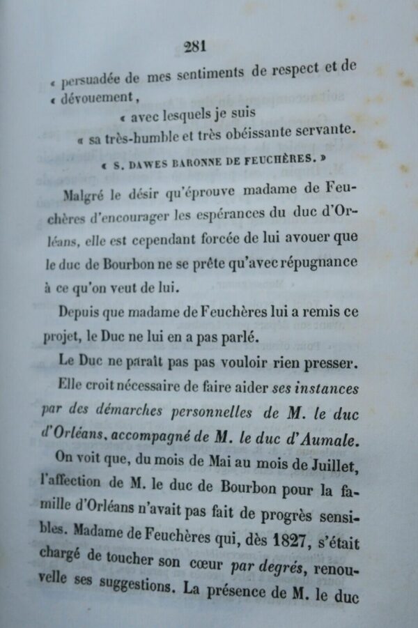 Orléans LASSALLE  Histoire et Politique de la Famille d'Orléans 1853 – Image 4