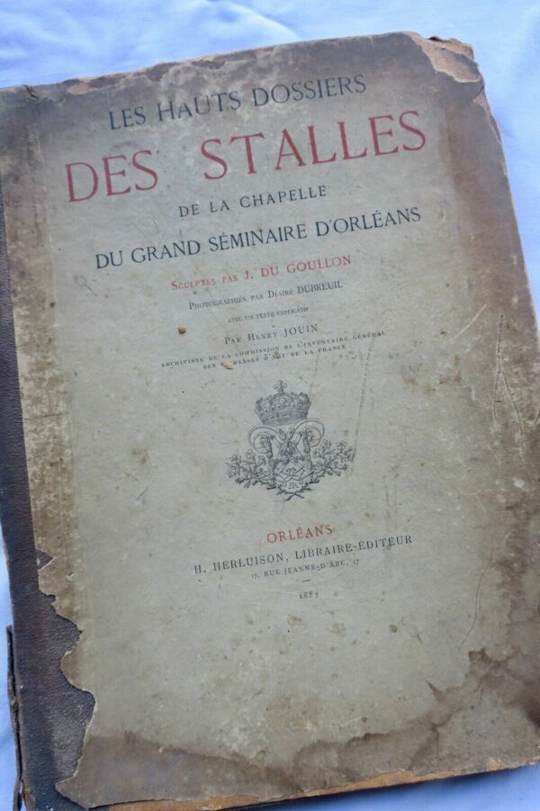 Orléans LES HAUTS DOSSIERS DES STALLE... D'ORLEANS 1889 – Image 4