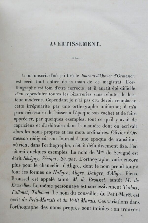 Ormesson Journal d`Olivier Lefevre d`Ormesson – Image 7