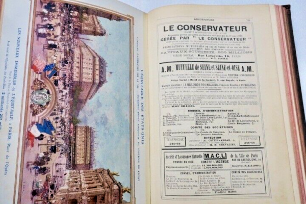 PARIS Tout-Paris. Annuaire de la Société Parisienne 1908 – Image 16