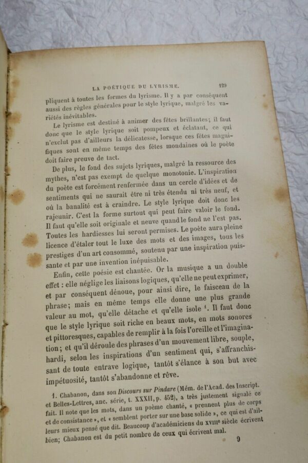 PINDARE La Poésie de Pindare et les lois du lyrisme grec 1886 – Image 6