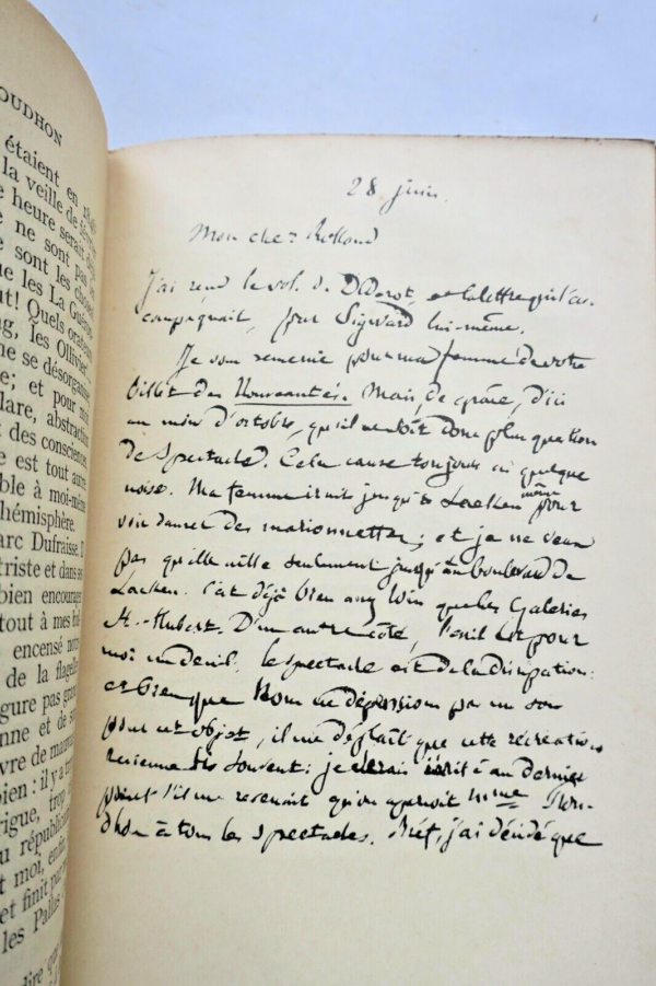 PROUDHON P.-J. Lettres au citoyen Rolland (5 octobre 1858-29 juillet 1862) – Image 6