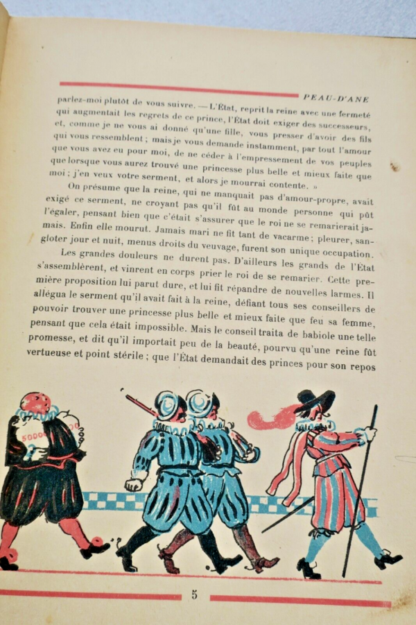 Perrault Charles Contes de Perrault La Belle au Bois Dormant Peau d'Ane – Image 8