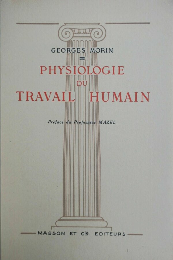 Physiologie du travail humain 1946