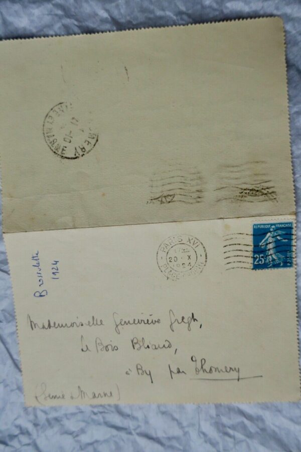 Pierre Brossolette lettre autographe manuscrite & signée – Image 3