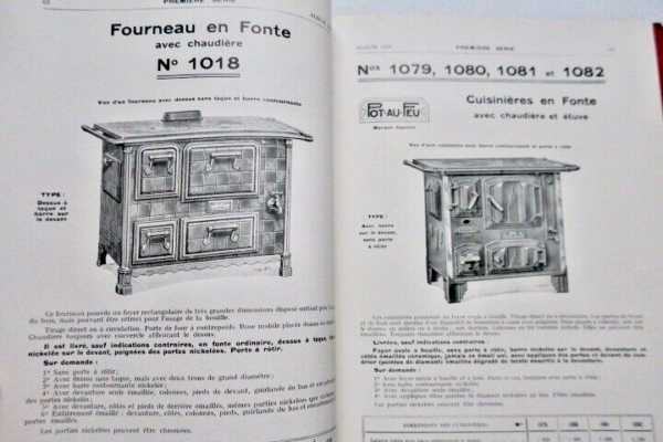 Poële  Catalogue Godin Album gal N°7 fonderies, emailleries & manufactures 1934 – Image 11