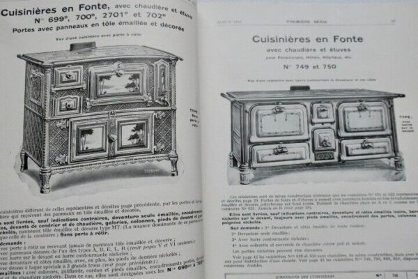 Poële  Catalogue Godin Album gal N°7 fonderies, emailleries & manufactures 1934 – Image 12