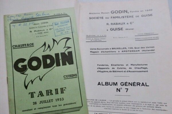 Poële  Catalogue Godin Album gal N°7 fonderies, emailleries & manufactures 1934 – Image 4