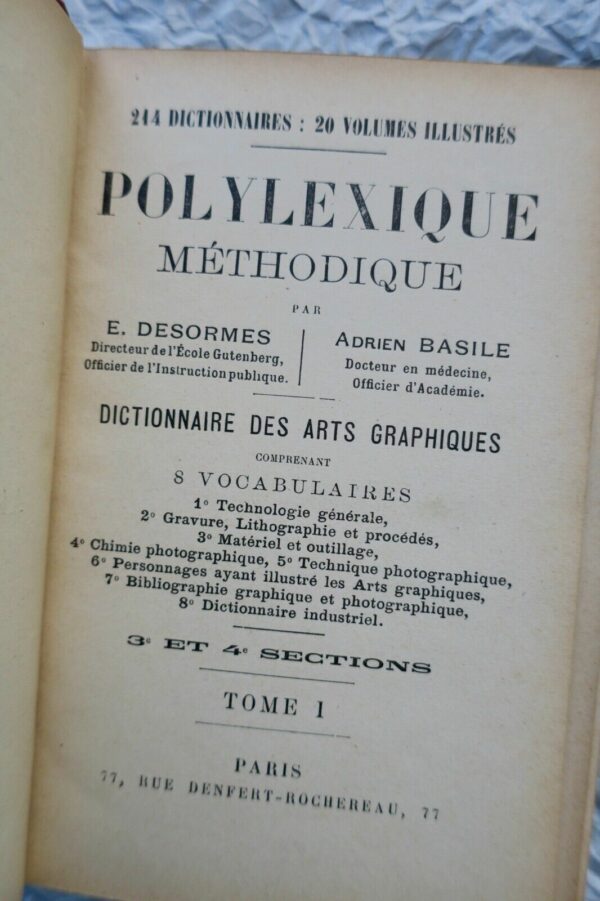 Polylexique méthodique : Dictionnaire des arts graphiques – Image 6