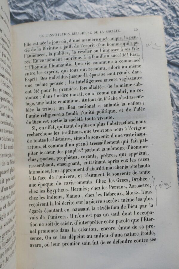 QUINET EDGAR OEUVRES COMPLETES Le génie des religions; de l'origine des dieux – Image 6