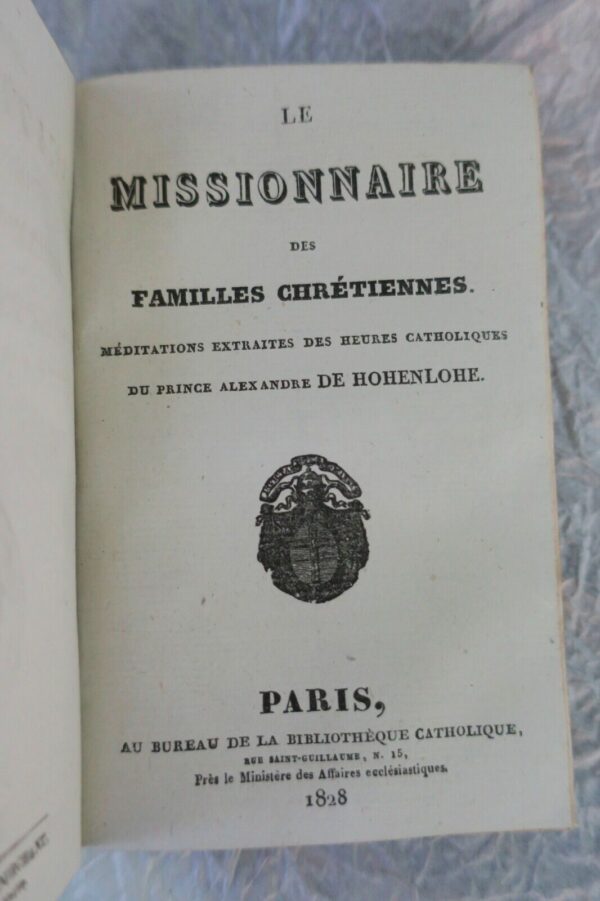 RECUEIL DE MORTS EDIFIANTES 1827 missionnaire des familles chrétiennes – Image 8