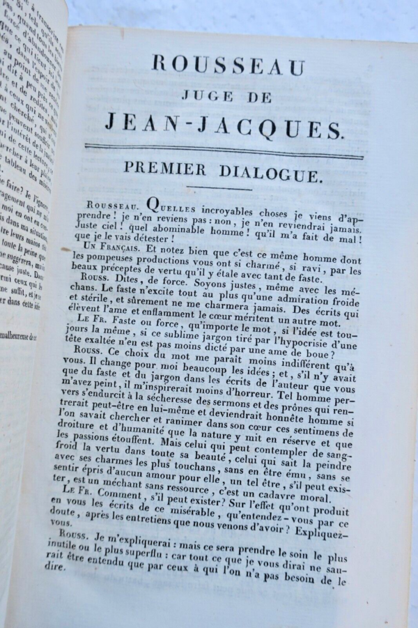 ROUSSEAU J.-J. OEUVRES DE J. J. ROUSSEAU, CITOYEN DE GENEVE 1817 – Image 4