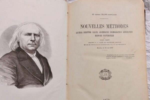 Radu Nouvelles méthodes. Lecture écriture calcul grammaire cosmographie..1879 – Image 8