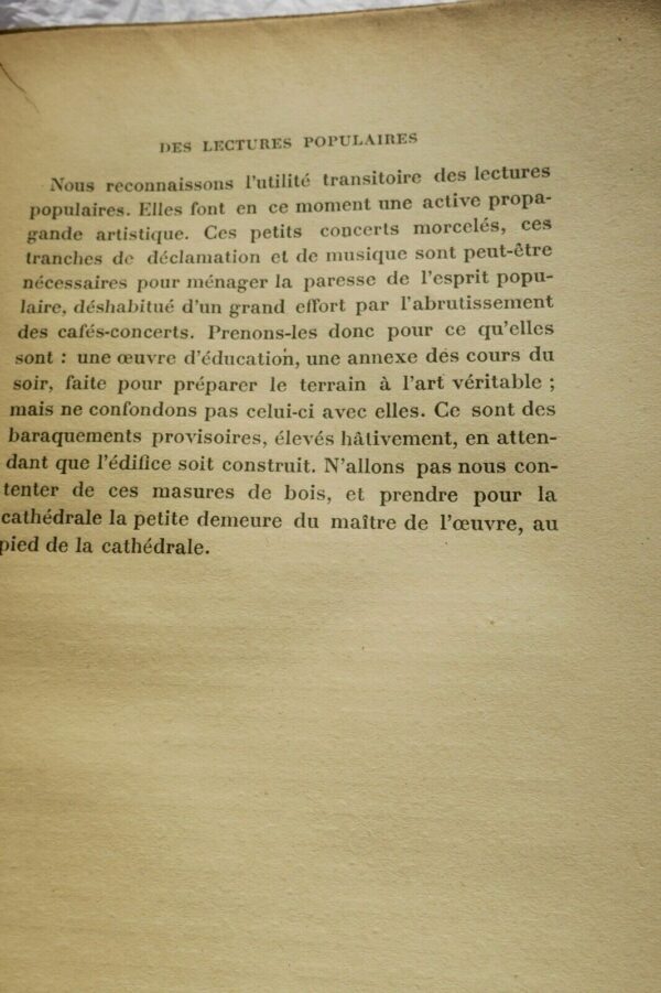 Romain ROLLAND Le Théâtre du Peuple aux Cahiers de la Quinzaine, 1903 – Image 5