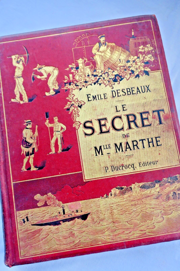 SECRET DE Mlle MARTHE gravures de Méaulle