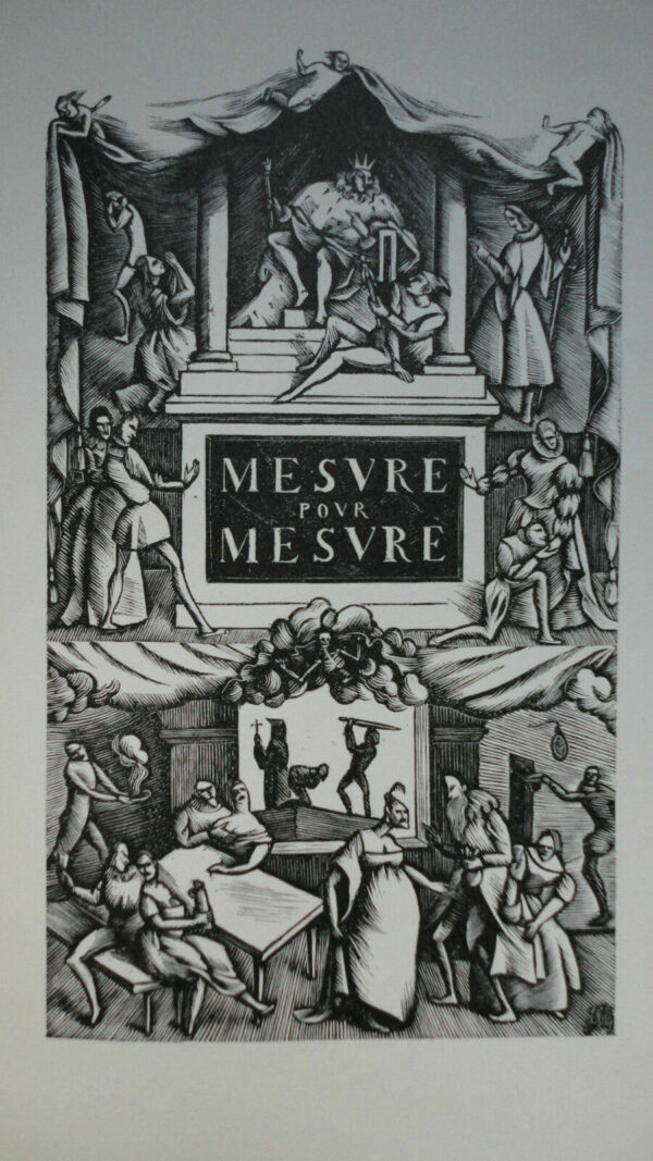 SHAKESPEARE Mesure pour mesure ILLUSTRE par Gambert