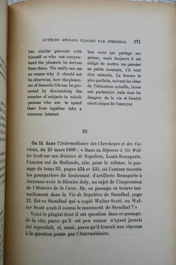 Stendhal et l'Angleterre. Préface de M. Ad. Paupe – Image 3