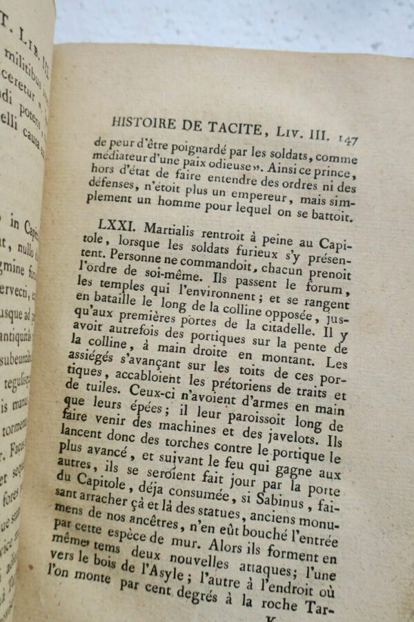 TACITE Vie d'Agricola, et des Moeurs des Germains ...1799 – Image 12