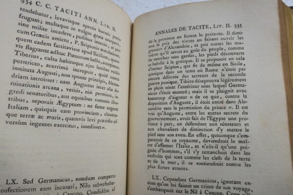 TACITE Vie d'Agricola, et des Moeurs des Germains ...1799 – Image 10