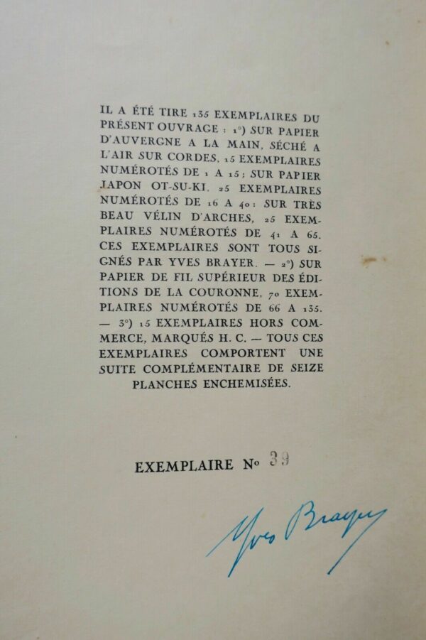 Taureaux Mérimée Prosper Lettre de Madrid. Les Combats de Taureaux Y. Brayer – Image 8