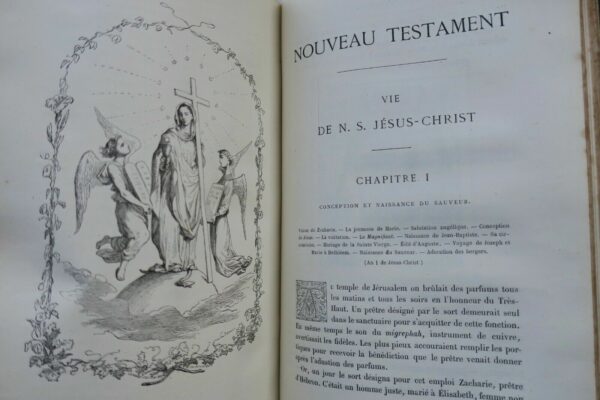 Testament Histoire Sainte comprenant l'Ancien et le Nouveau Testament Hetzel – Image 8