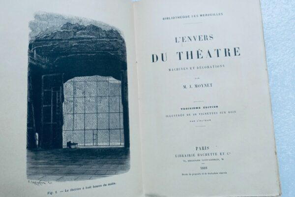 Théâtre  L'ENVERS DU THEATRE - MACHINES ET DECORATIONS 1888 – Image 8