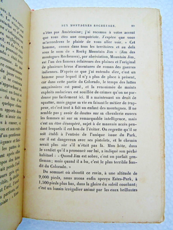 USA Voyage d'une femme aux Montagnes rocheuses 1888 – Image 5