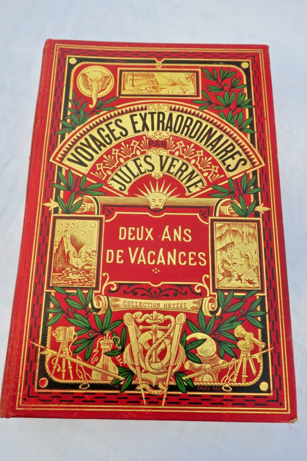 VERNE Jules Verne Deux ans de vacances Hetzel