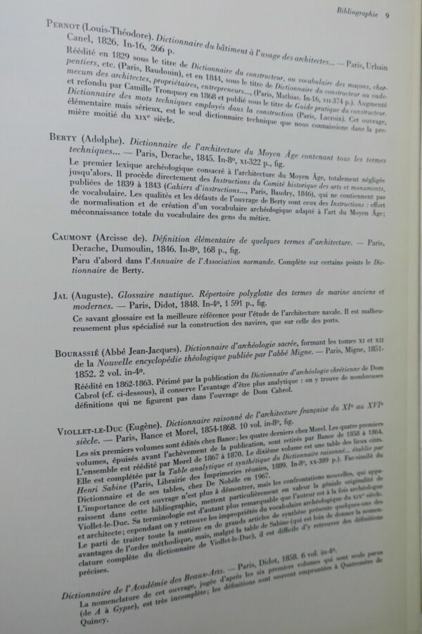 Vocabulaire de l'architecture. Principes d'analyse scientifique 2/2 1972 – Image 4