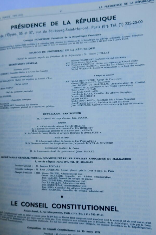 Who`s Who in France. Dictionnaire biographique  1971-1972 – Image 10